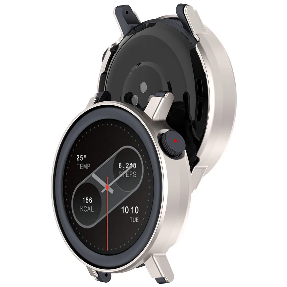 Sleek PC Hollow Case Protector for Smart Watch - Durable Protective Shell Cover