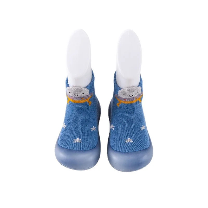 Baby Shoes Non-slip Rubber Soft Sole Breathable Spring Autumn Cartoon Indoor Outdoor Walking Shoes
