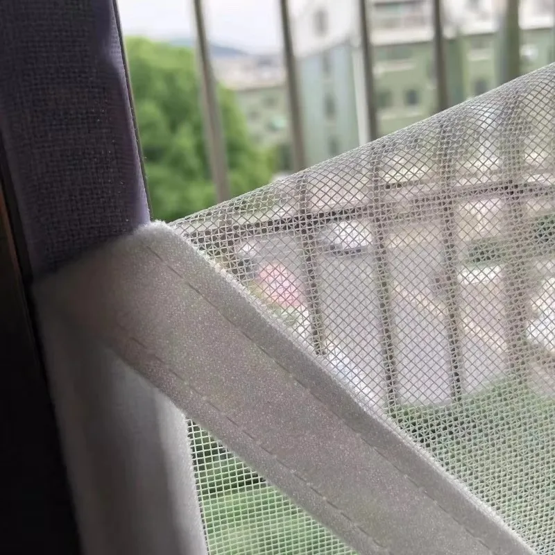 Anti-mosquito Window Screen Self Adhesive Window Mosquito Net Summer Insect Proof Door Mosquitonet for Windows Multiple Size