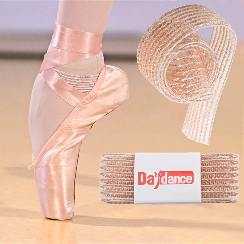 Ballet Pointe Shoes Accessories Elastic Band Lace Bandage 35cm Strip ballet shoes