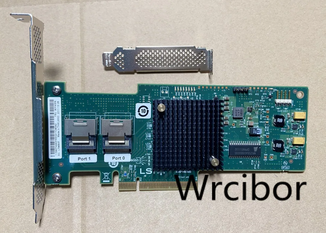 Placa Controladora Hba Raid para Nas Lsi 92008i 6gbps Sas Sas2008 M1015 fw P20 Zfs M1015 - Imagem 4