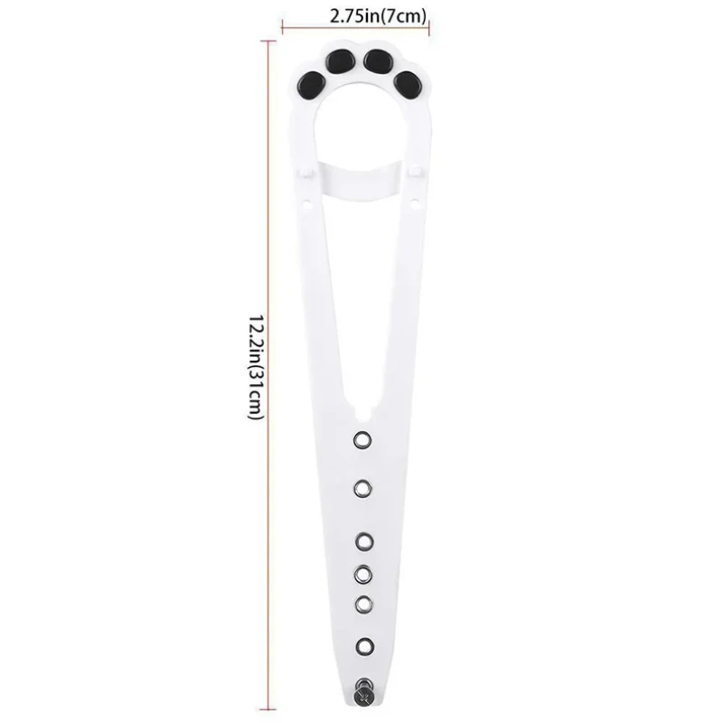 Cat Door Holder Latch Adjustable Dog Door Stopper Elastic Gate Lock Flex Latch Strap Keep Dog Out From Entering Pet Gate Supply