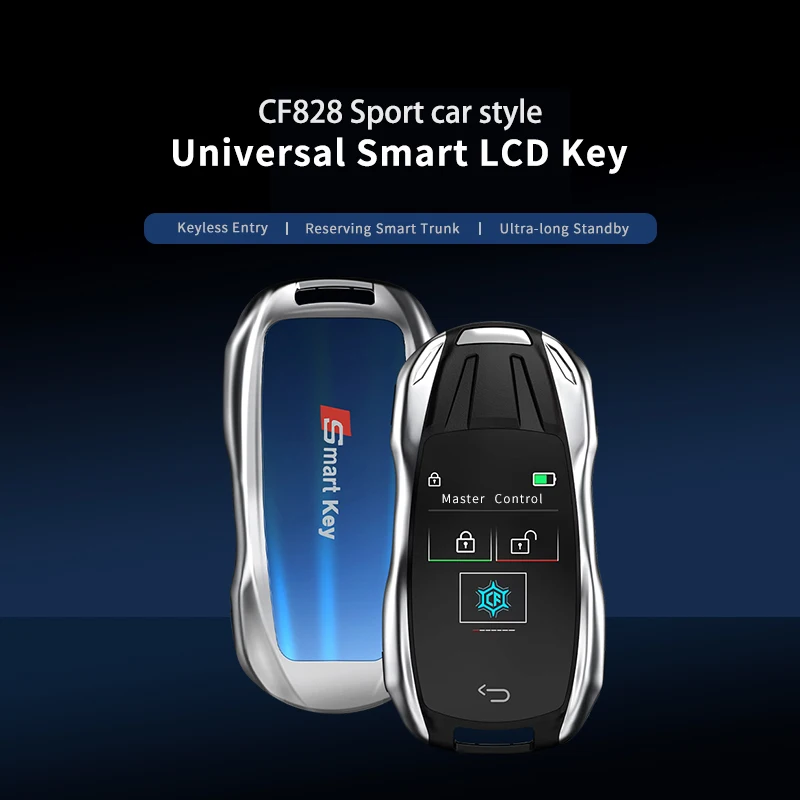 

828 Universal Modifed Smart Remote LCD Key For Bmw For Benz For Audi For Hyundai For Ford