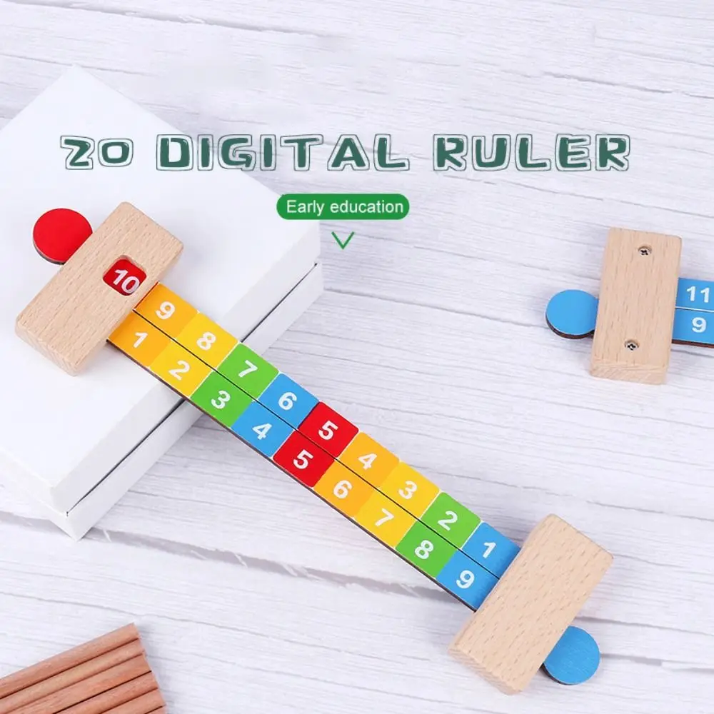 Math For Kids Early Education Math Arithmetic Teaching Addition Ruler Digital Resolution Ruler Mathematics Decomposition