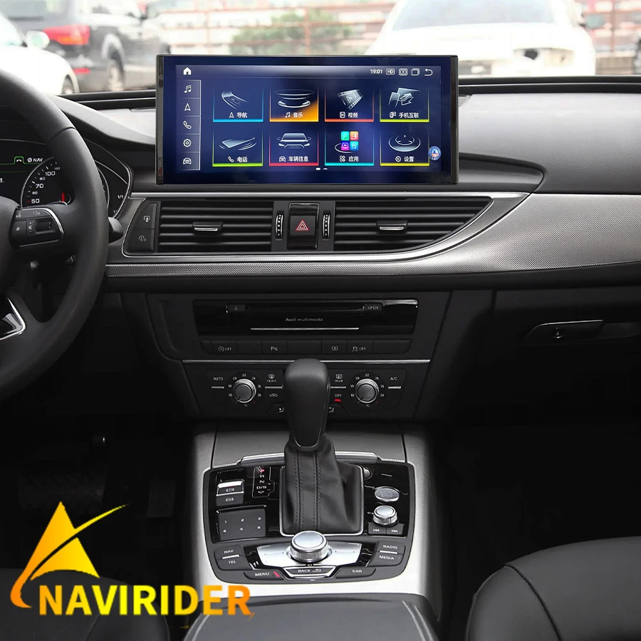 

12.3Inch 1920*720 For AUDI A6 A7 2012-2018 Qled Screen Player Stereo GPS Wireless CarPlay Android 13 Car Radio Multimedia Video