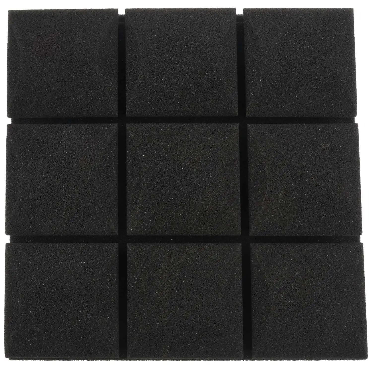 25X25X5cm Wallpaper Sticker Practical Acoustic Foam Panel Sound Stop Absorption Sponge Studio Ktv Living Room Bar Soundproof