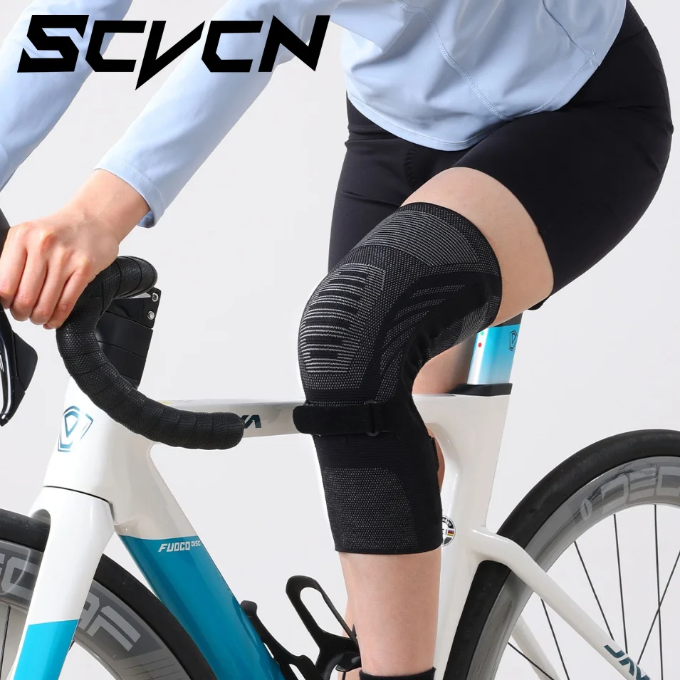 SCVCN Knee Brace Knee Pad Cycling Support Joint Pain Patella Protector Sports Guard Ligament Running Fitness Protection Tools