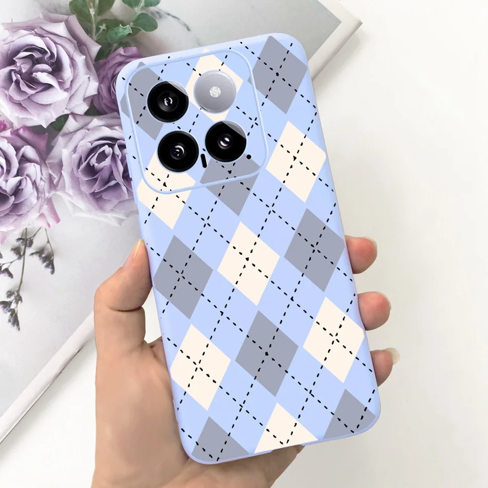 Cute Love-Heart Candy Color Soft Silicone Protective Phone Case