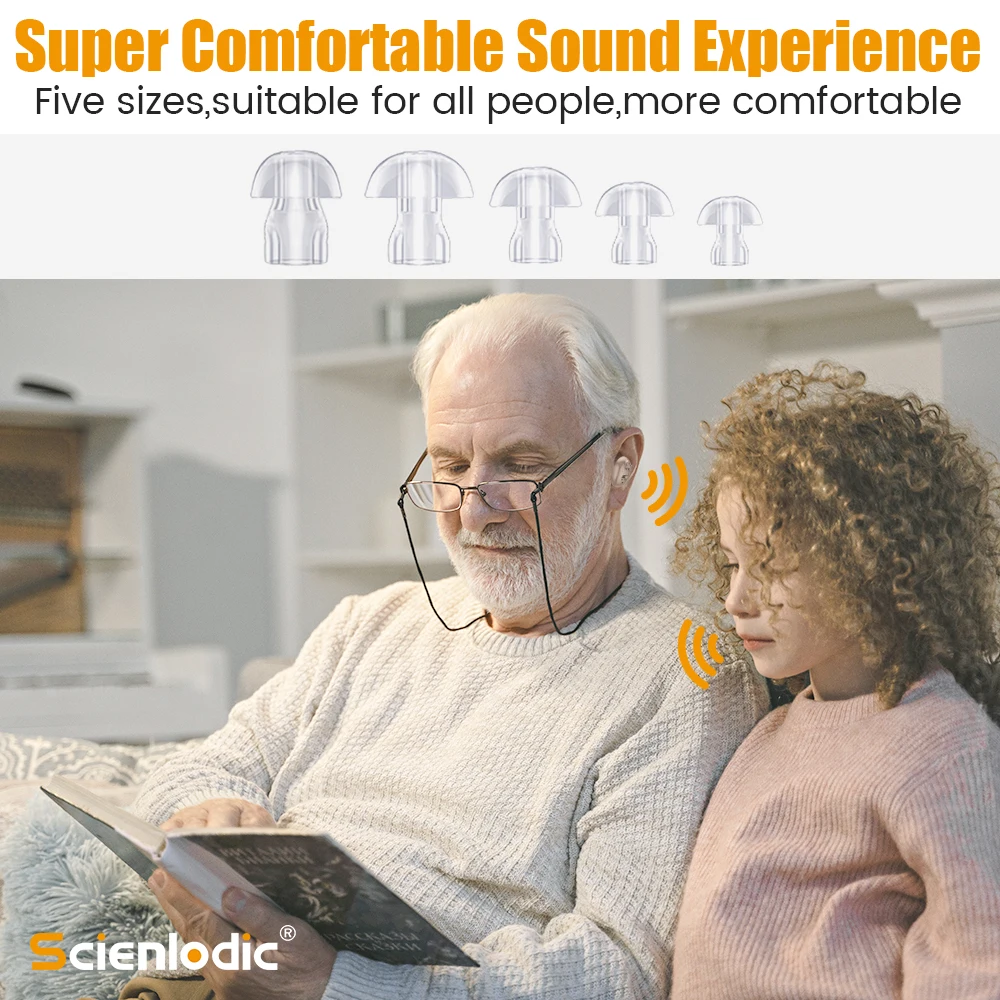 Hearing Aid Rechargeable Hearing Device ITE Ear Hearing Aids for The Elderly Audifonos Sound Amplifier for Deafness 6