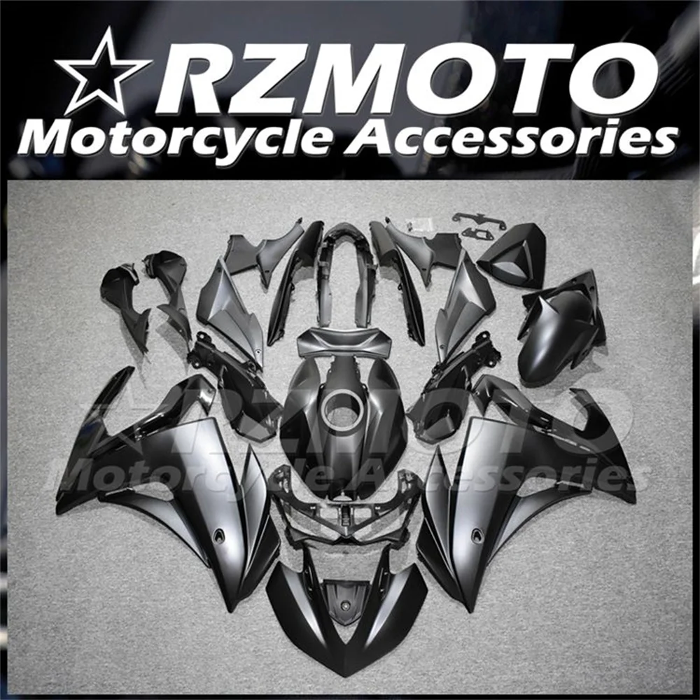 

НОВЫЕ комплекты обтекателей для мотоциклов из АБС-пластика, подходят для YAMAHA YZF-R3 R25 2015 2016 2017 2018 15 16 17 18, черный матовый Комплект кузова