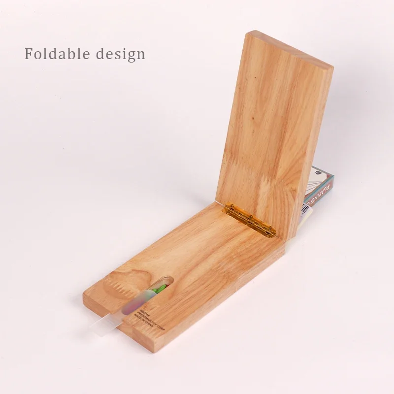 Gioco da tavolo Cribbage in legno Classico gioco da tavolo Cribbage a 3 piste con 9 picchetti Cribbage Gioco da tavolo di carte portatile per interni ed esterni per adulti - immagine 4