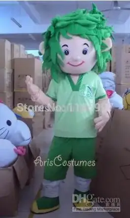 New Adult Halloween Christmas Boy Mascotte Fancy Cartoon Mascot Costume Peluche Fancy Dress Mascot Costume