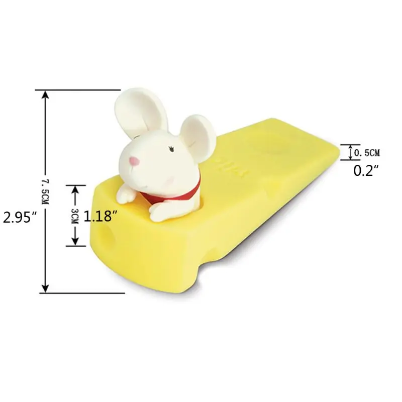Silicone Door Stopper Holder Safety For Children Baby Home Furniture