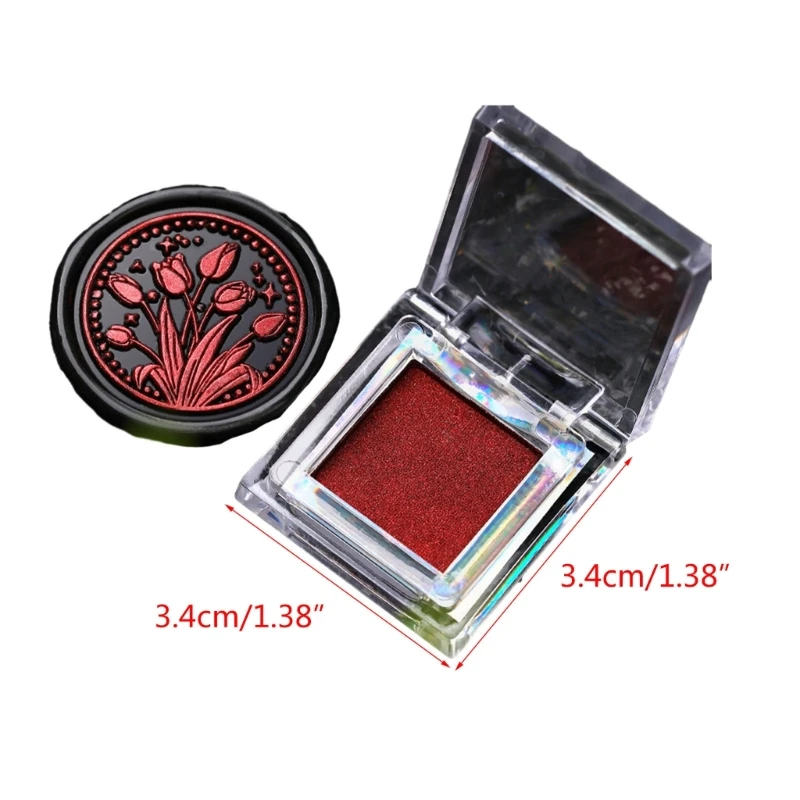 Metallic Lustre Wax Finish for Decorative Sealing and Envelope Art