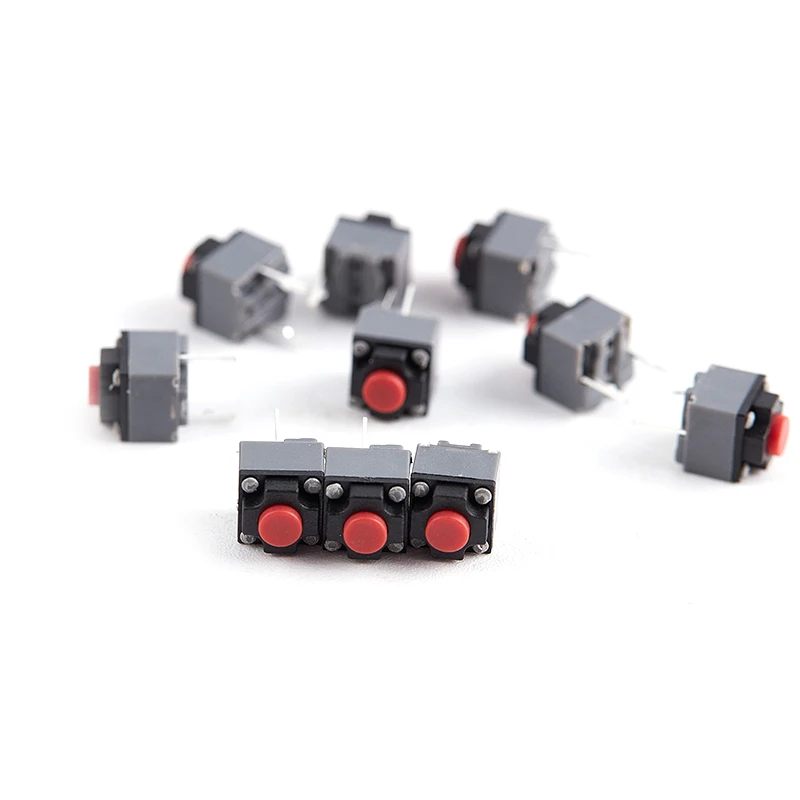 Kailh mute button 10Pcs/set 6*6*7.3 silent switch wireless mouse wired micro 6X6X7.3MM