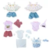 6 Styles Fashion Baby Doll Clothes Fit For 10-12 Inch Bebe Reborn Dolls Handmade Bebe Outfits Accesorios 1