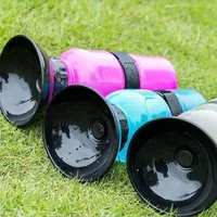 500ml Outdoor Portable Pet Dog Water Bottle Extrusion Large Dog Travel Water Cup Drinking Water Feeder Bowl for Dog Cat 4