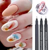 Nail Art Paintbrush With Ultra-fine Drawing Lines Edges Quick Drying Waterproof Acrylic Marker Pen Graffiti Pen Nail Tools 4