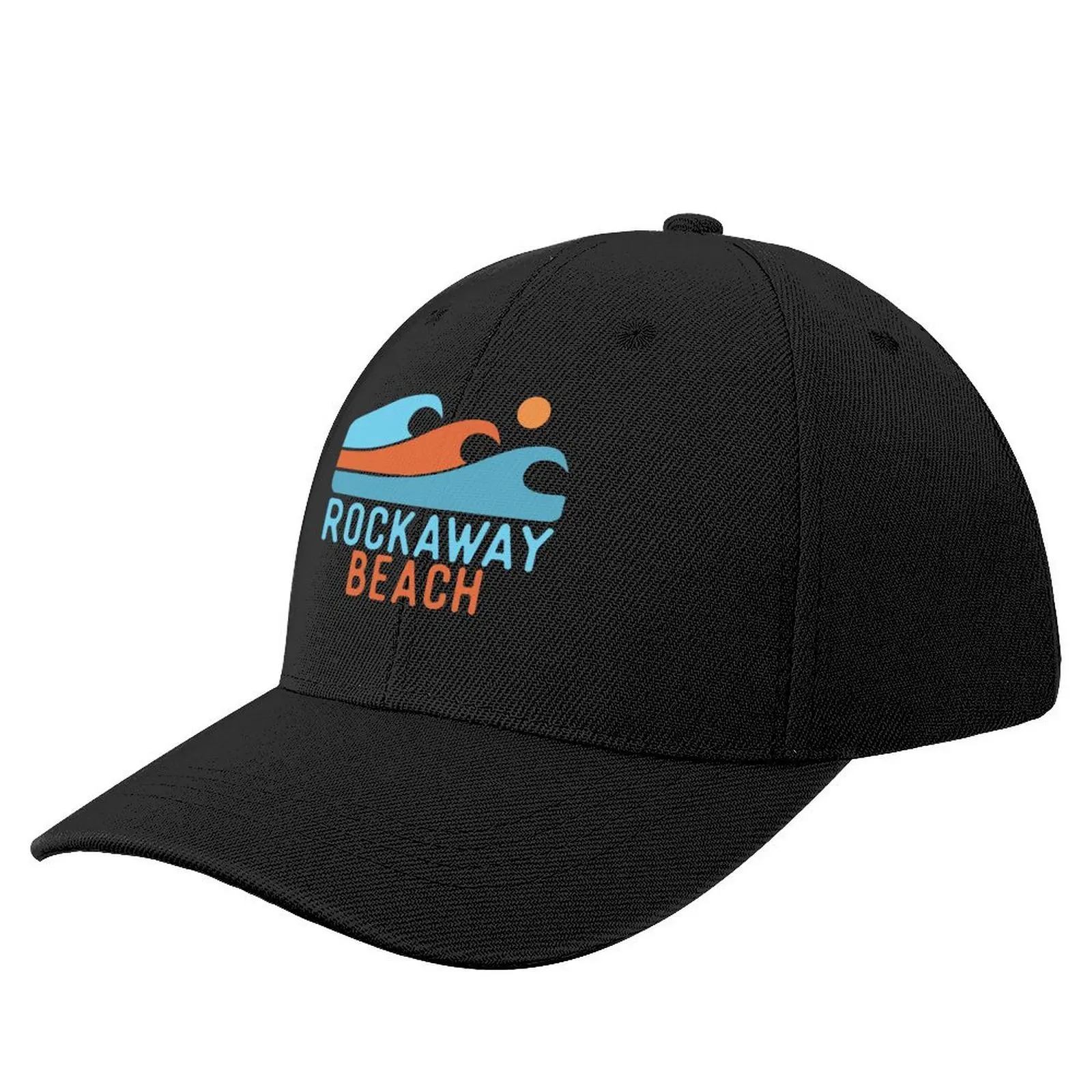 

Rockaway beach wave Baseball Cap foam party Hat New Hat Kids Hat Snap Back Men's Luxury Women's