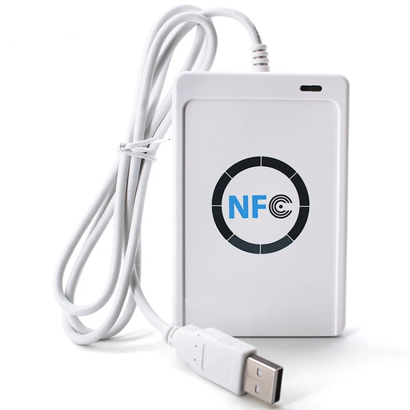 Acr122U Smart Duplicator Iso14443 Ic Card Reader Badge Clone 13.56Mhz Iso/Iec18092 Copier Access Control Nfc Writer