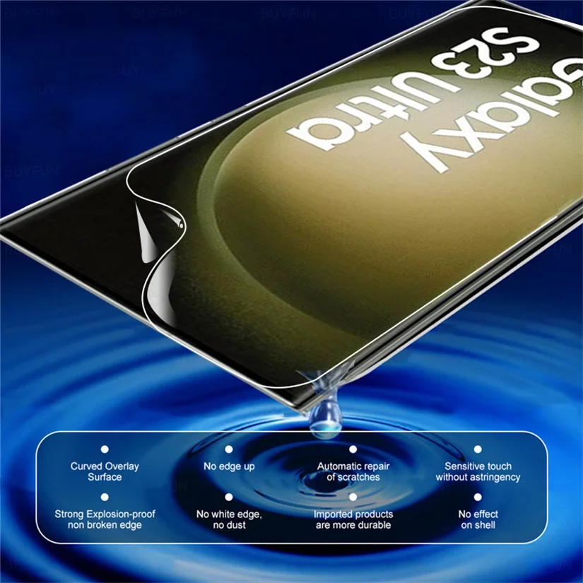 1~7Pcs,Hydrogel Film For Samsung Galaxy S23 Ultra Screen Protector  Samsung23 Plus Front Water Proof Film Samsung 23+ Sansung 23 Smartphone  Camera Lens Samsung S23 Ultra Soft Glass - AliExpress