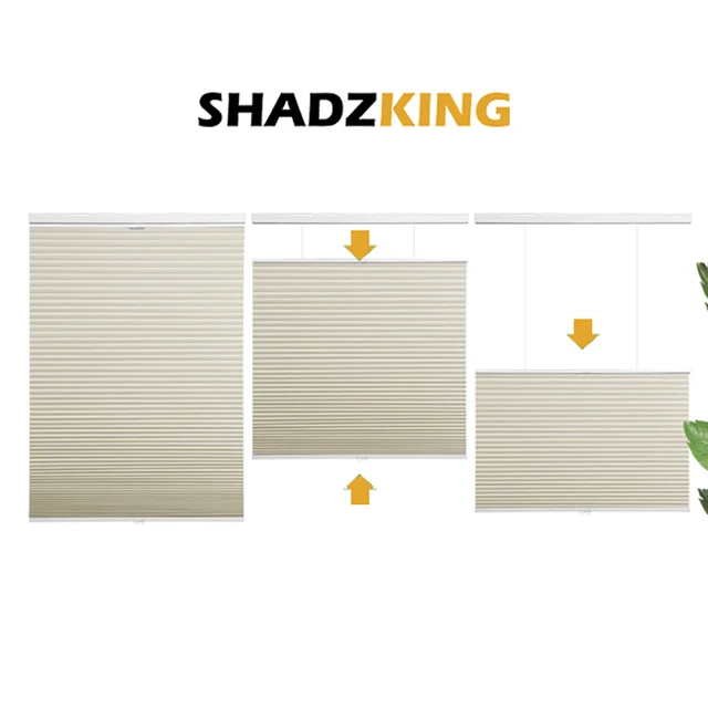 Shadzking Celluláris Árnyalatok Felülről Lefelé Alulról Felfelé Méhsejt Redőny - Image 6