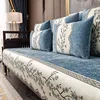 Chinese Lace Sofa Covers Jacquard Sofa Cushion Exquisite Embroidery Antiskid Combination Sofa Towel Covers for Living Room Decor 4