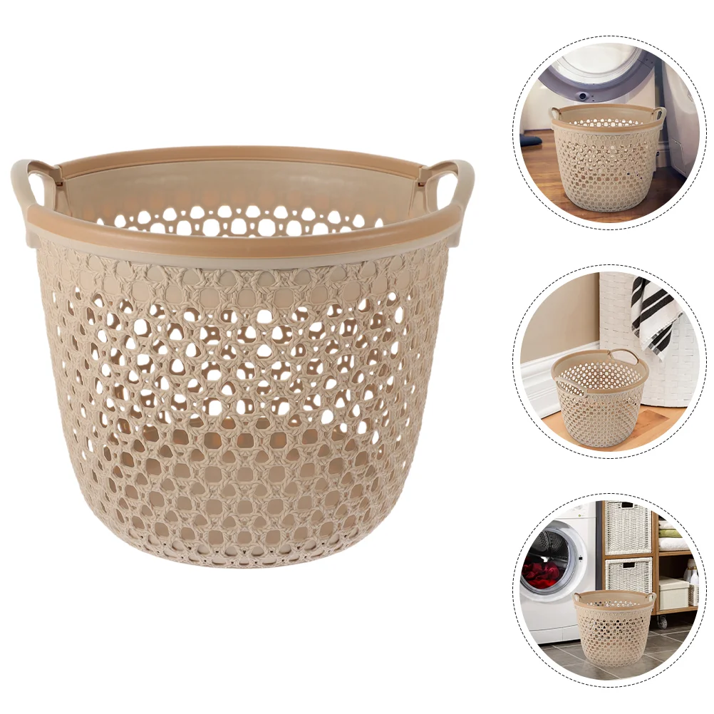 

Laundry Basket Storage Baskets Laundruy Clothes Hamper for Bathroom Portable Hampers Pp