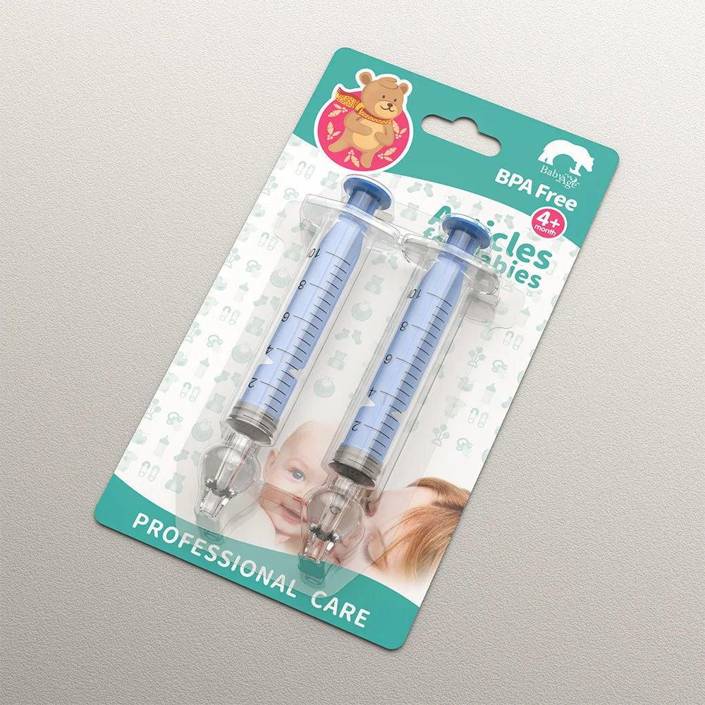 2 Pcs Baby Nasal Cleaner Baby Care Products Nose Cleaner Needle Tube Nasal Washer and Infants Washer for Babies