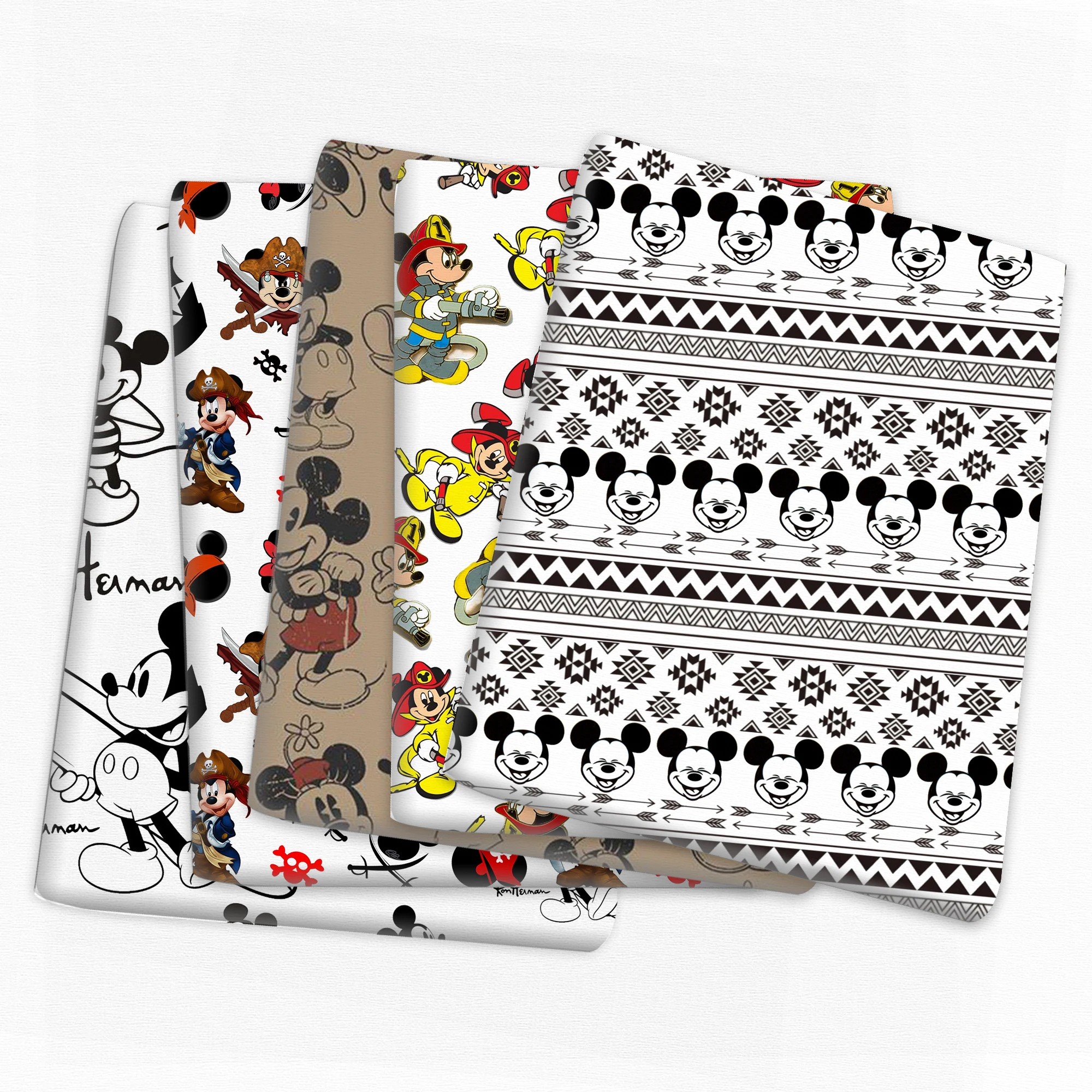 Stand Mixer Slider Mat - Retro Mickey and Minnie Mouse Paris Fabric –  Dalisay Design Fabrics