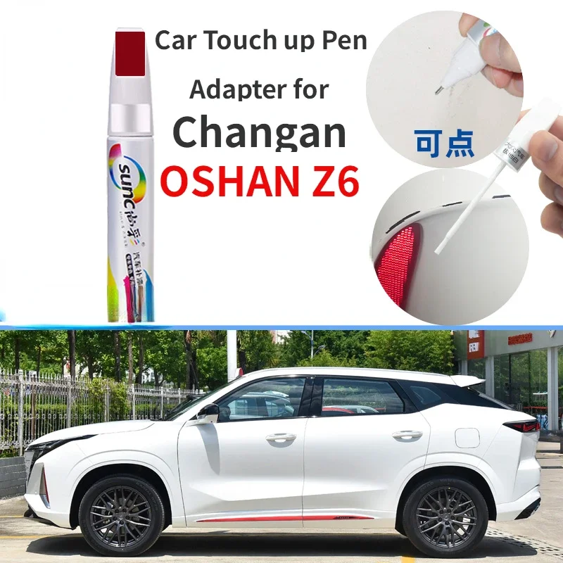 Adattatore Per Penna Touch Up Per Auto Per Changan Oshan Z6 Ossan Paint Fixer Star White Grey Starry Grey Vernice Per Auto Vernice Per Riparazione Gra