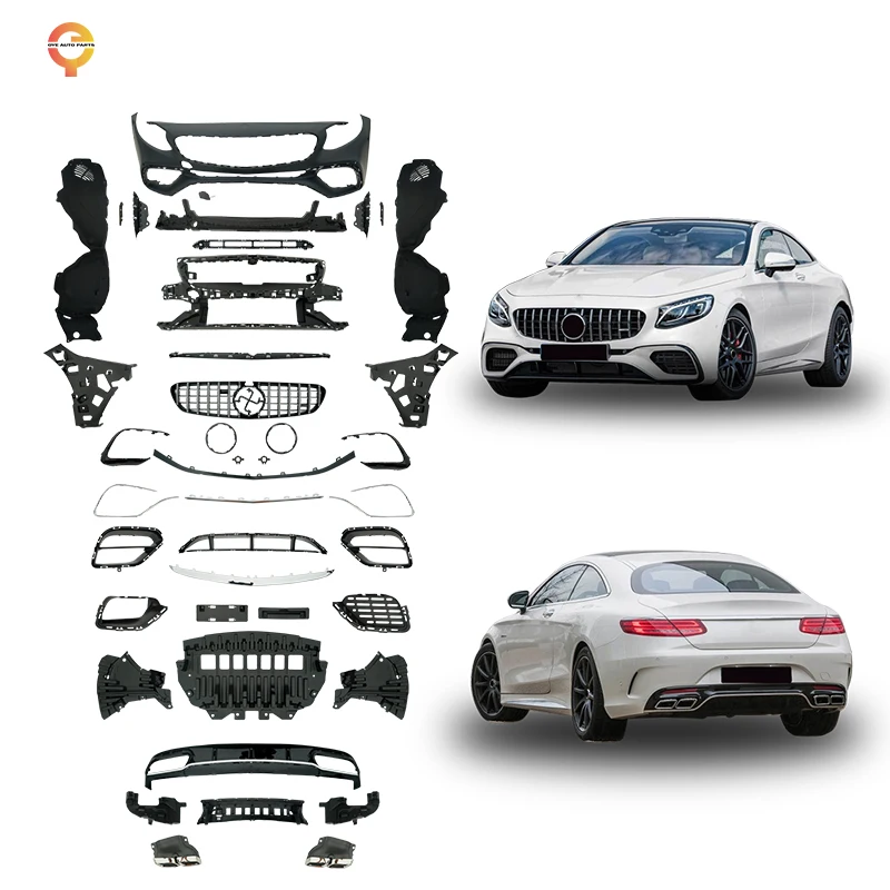 

Mercedess accessories auto parts C217 S-coupe Upgrade S63 AMG Coupe Body Kit For Mercedess-bensz Year 2015-2019
