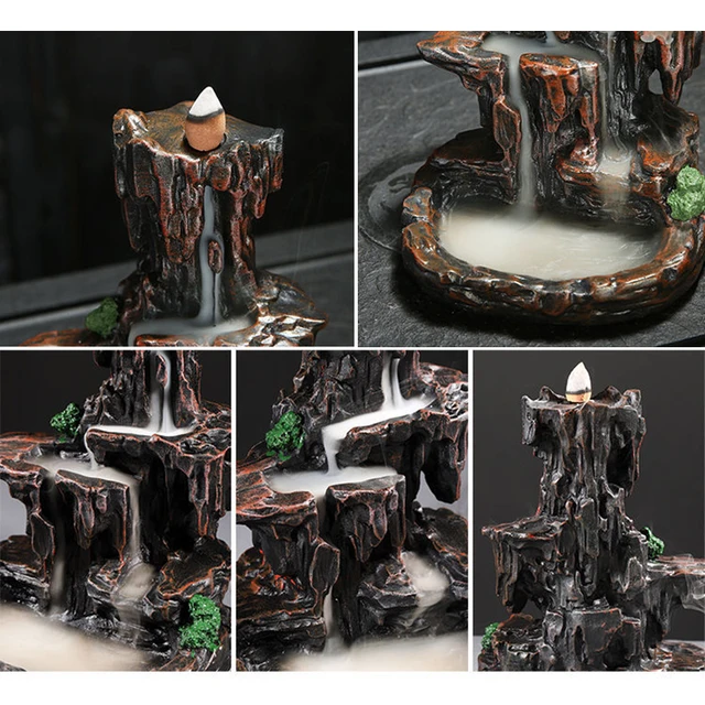 Waterfall Backflow Incense Burner