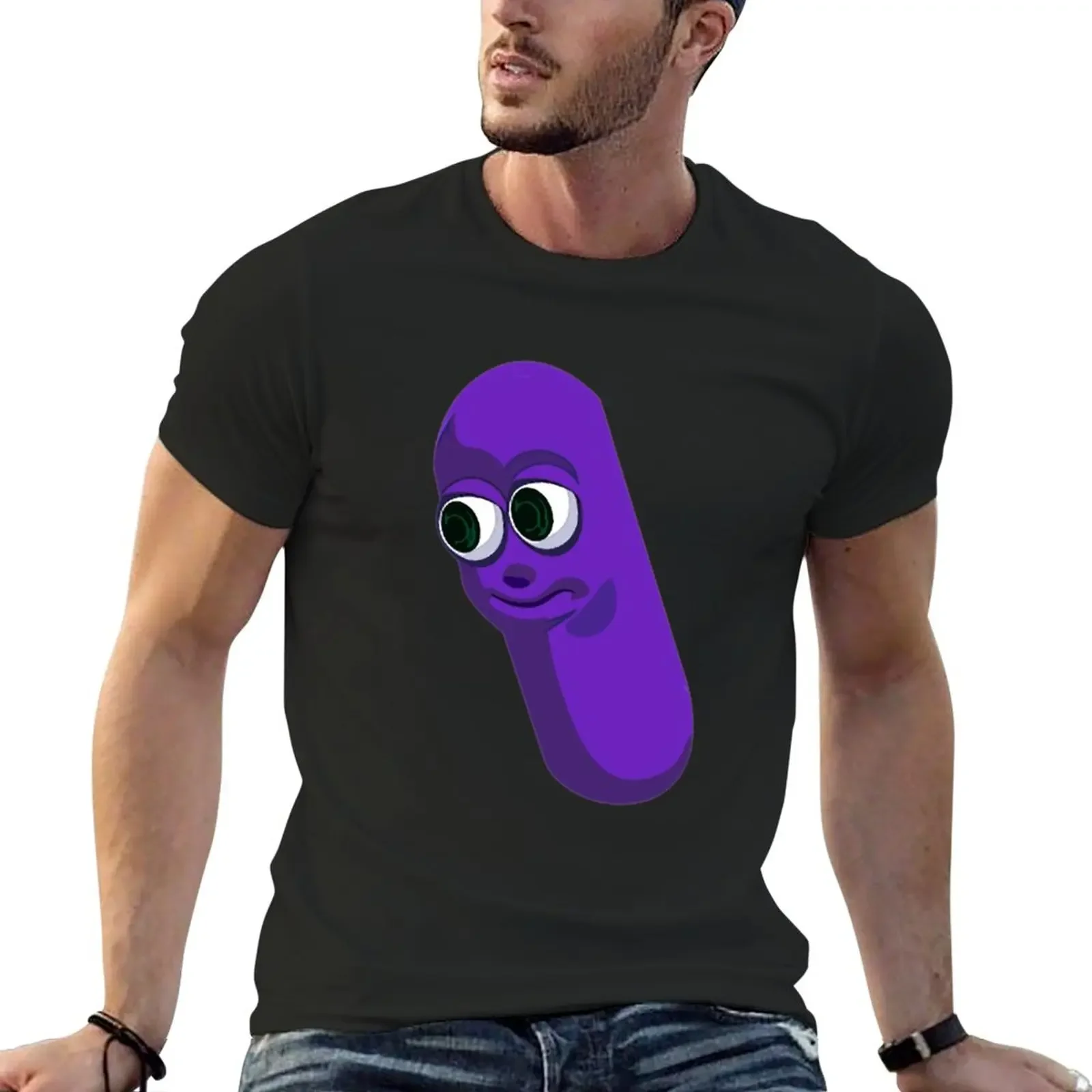 Beanos Meme T-Shirt Vestiti Estivi Vestiti Anime Magliette Alte Da Uomo