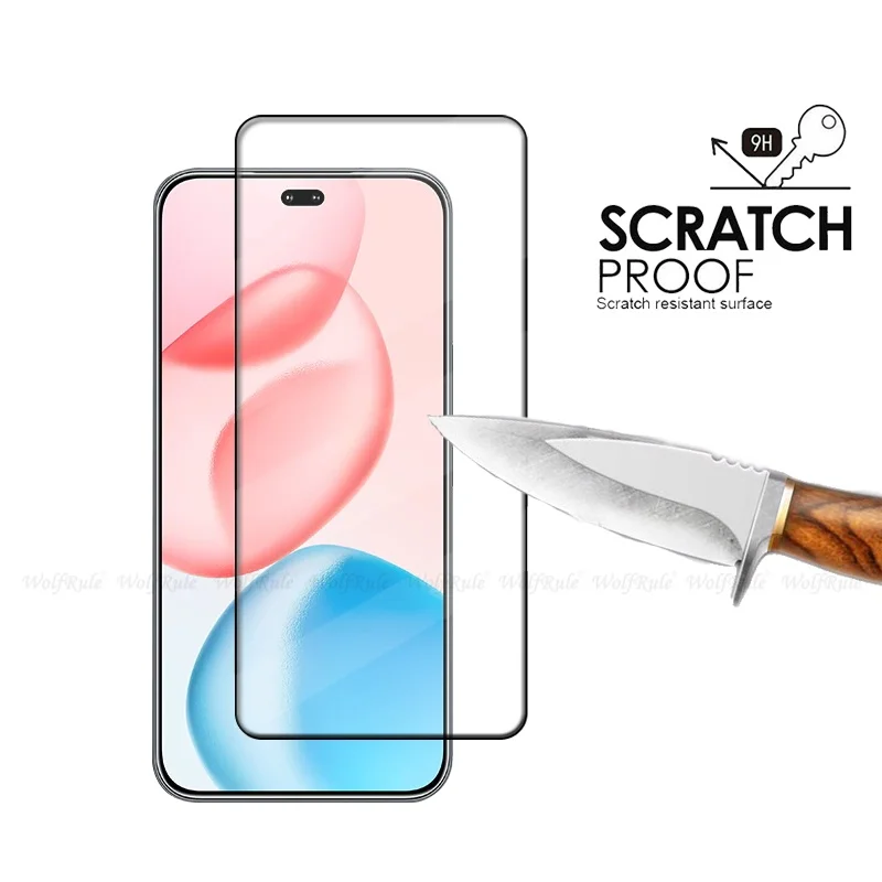 Premium Tempered Glass Screen Protector - Full Cover 9H Hardness