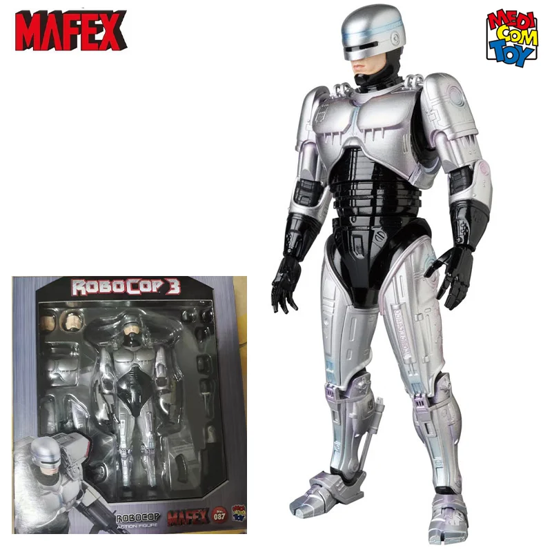 100% Originale Medicom Mafex 087 Mafex Robocop 3 In Stock Anime Action Collection Figure Model Toys