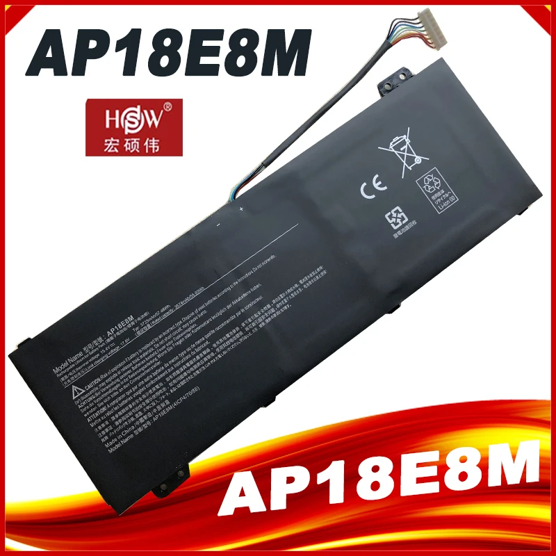 Ap18E7M Batteria Per Acer Nitro 5 An515-54 An515-55 An517-51 7 An715-51 Aspire 7 A715-74 A715-74G Serie Ap18E8M