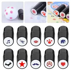 Durable Quick-dry Plastic Golf Ball Stamper Mark Seal Golf Accessories Golf Stamp Marker