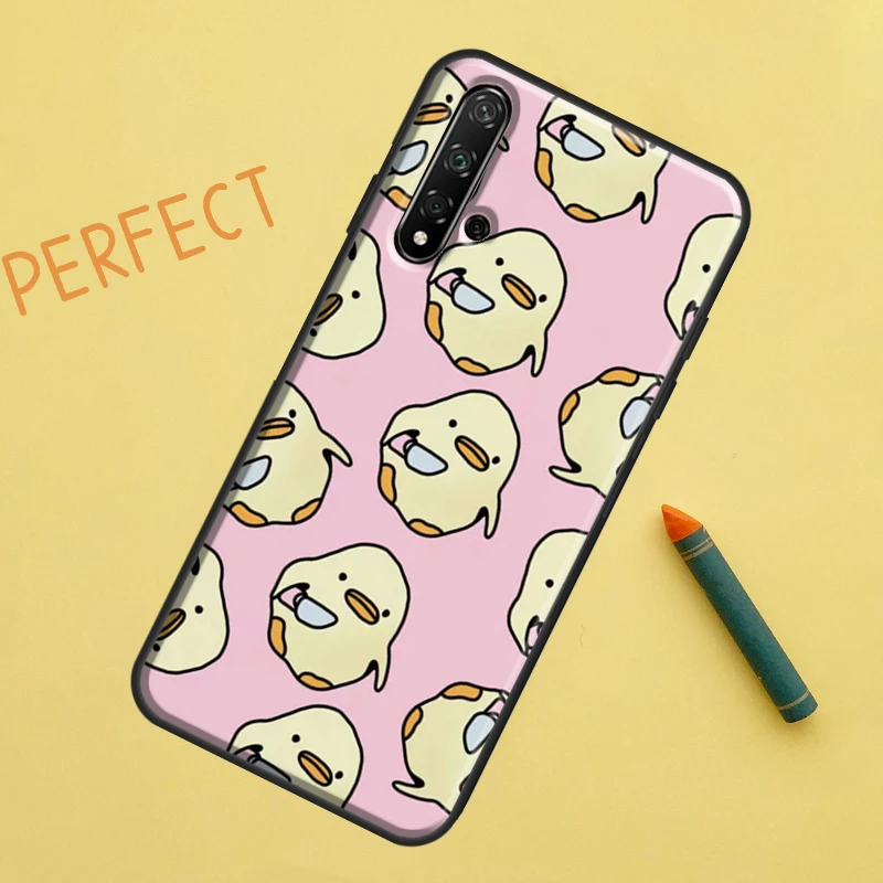 Cartoon Duck Knife Design Phone Case