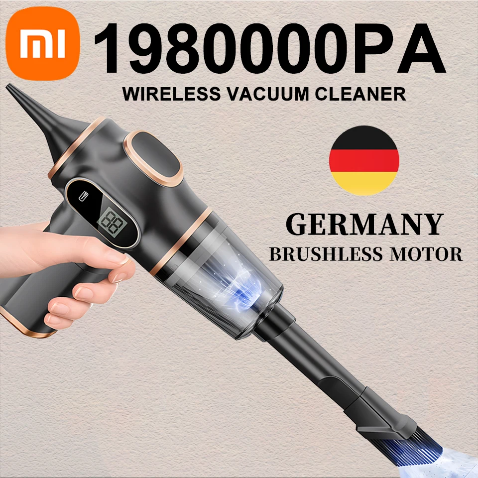 

Новинка Xiaomi оригинальный 198000Pa 5 в 1 беспроводной пылесос автомобильный портативный робот-пылесос ручной для офиса автомобиля дома