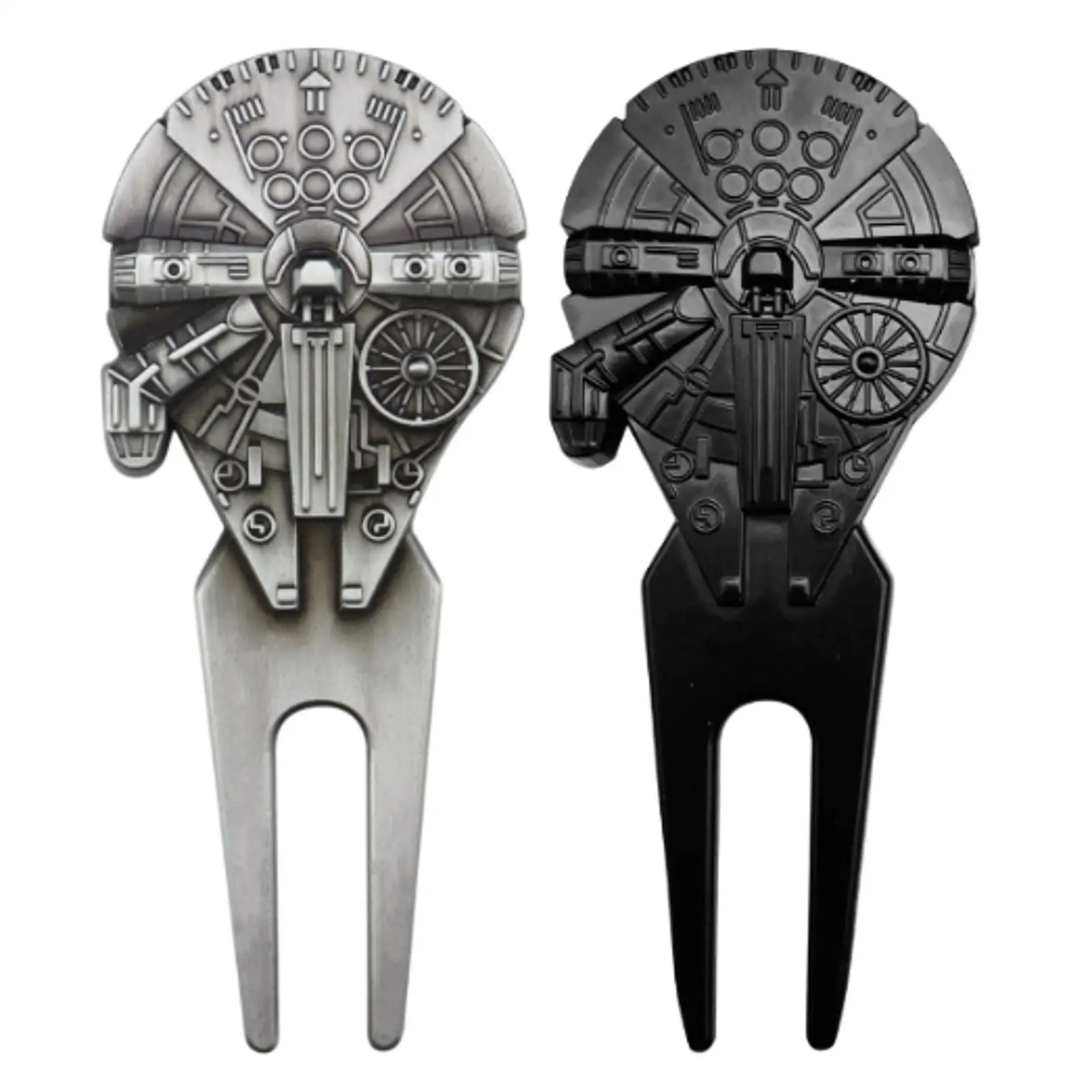 Golf Divot Tool for Golfer Portable Golfing Outdoor Replacement Gift Lightweight Sports Golf Fork Equipment Golf Pitch Fork