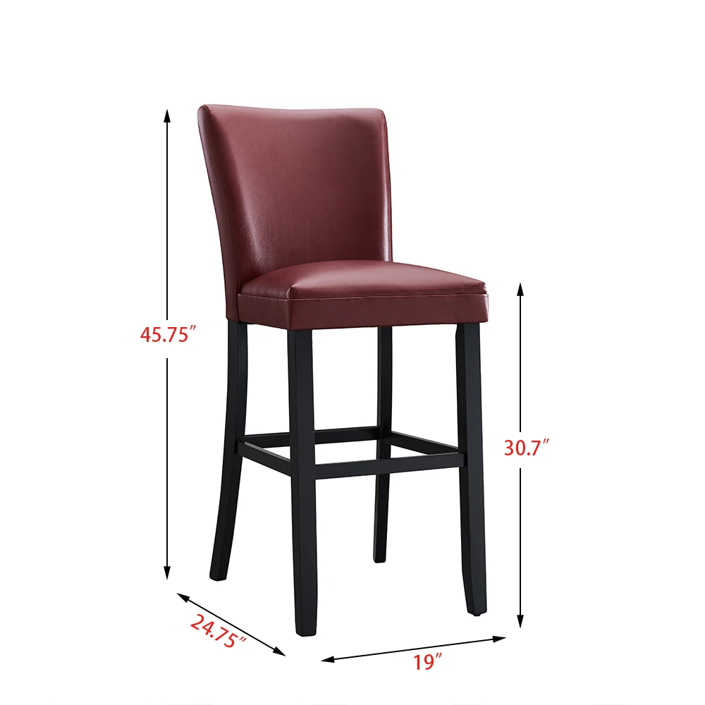 Fariah 30.7" Bar Stool (Set of 2) 3
