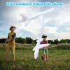 100cm Classic Toy inflatable Airplane Float Airplane Ball with Inflatable Tube For Kids Gift for Swimming Inflatable Toy 4