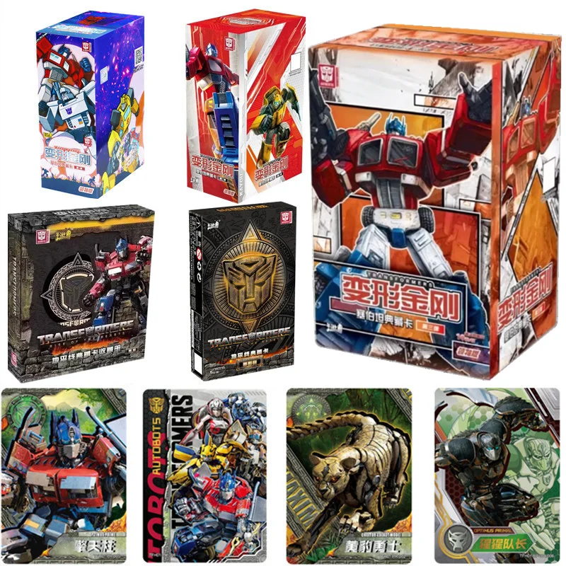 Kayou Genuine Transformers Cards Cybertron Collection Cards Leader Edition Optimus Prime Rare Bp Cards Regali Di Compleanno Per Bambini