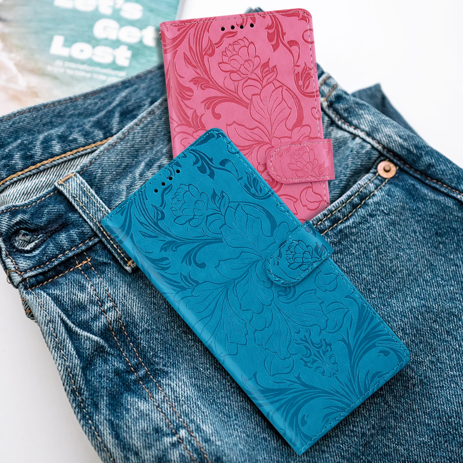 Magnetic Flip Leather Wallet Phone Case