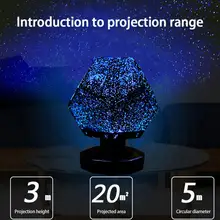 

Galaxy Projector Starry Sky Lamp DIY Original For Room Home Gift Children Bedroom Decorative Light USB Night Light