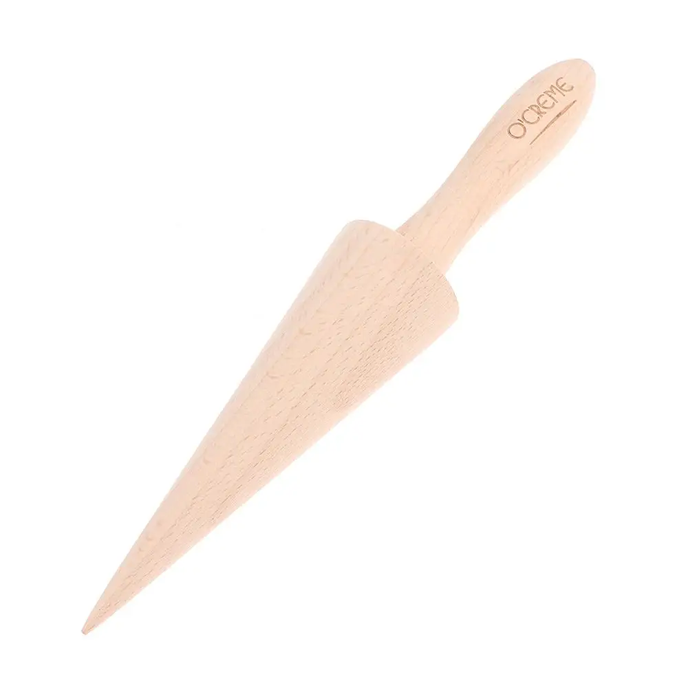 גלידת עץ 9.45 עובש חרוט וופל עץ רולר פיצות עבור בישול קינוח