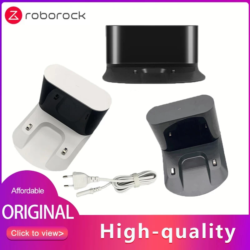 Original Roborock S7 Charger Dock Accessories Vacuum Cleaner for Roborock S50 S51 S55 S5 MAX S6 Chargier Base Spare Parts