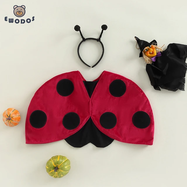 1 Set Ladybug Costume Accessories Including Ladybug Wing Ladybug Headband  and Ladybug Mask 