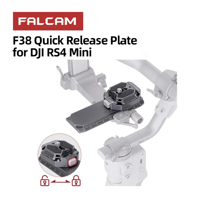 FALCAM F38B5202 F38B5201 DJI RS4 Mini RS 4용 퀵 릴리스 플레이트 키트